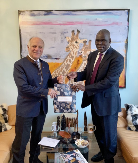 Botschafter Stephen Mubiru
